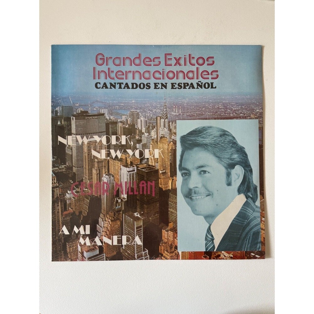 Cesar Millan Grandes Exitos Internacionales A Mi Manera LP NEW AUTOGRAPHED